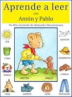Aprende a leer con Antón y Pablo - Un libro infantil con pictogramas.