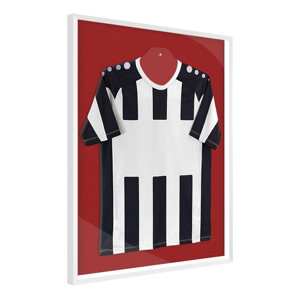 VARIO - Marco para camisetas (incluye percha y paspartú en muchos tamaños y colores), madera, Salsarot, 60 x 80 cm