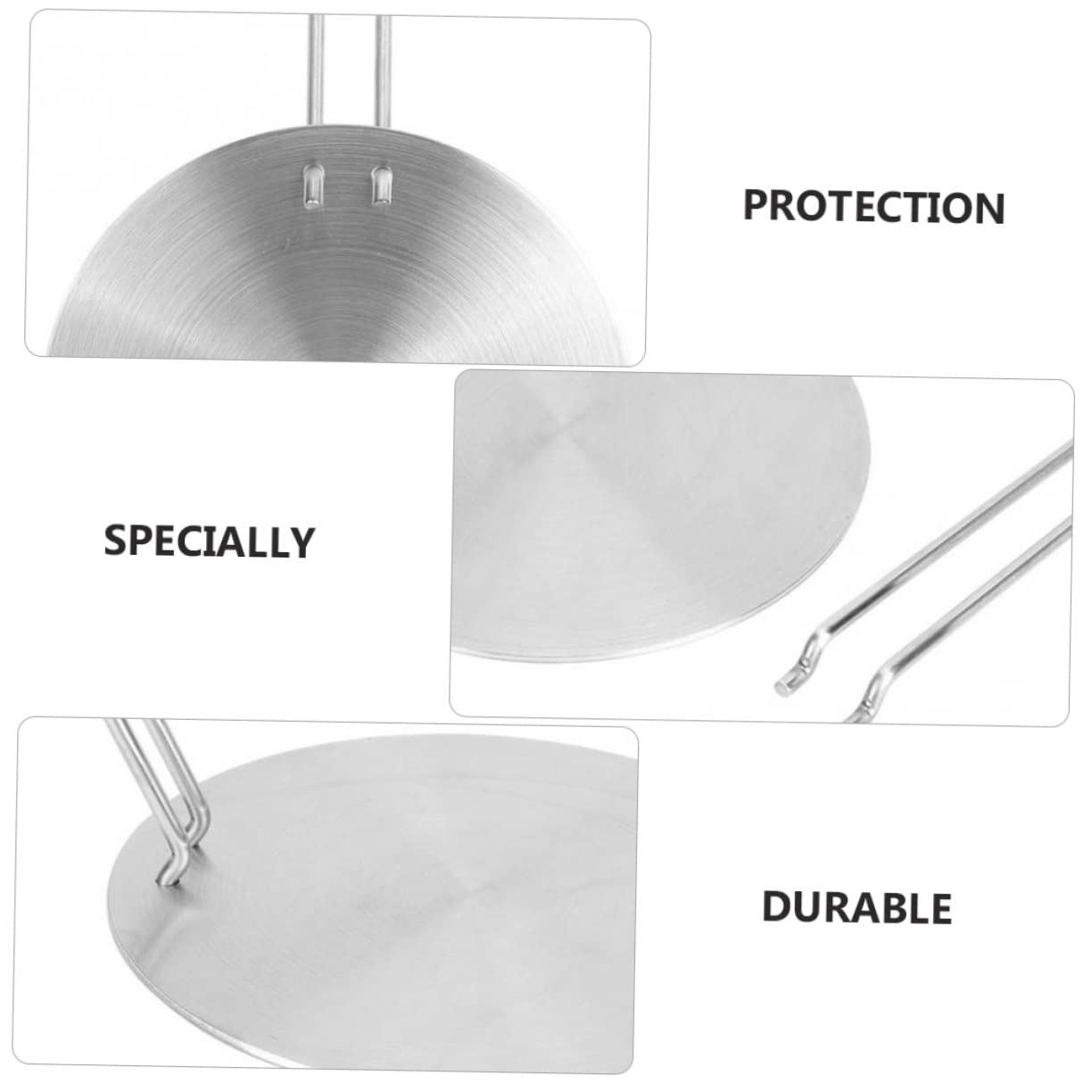 NAMOARLY Induction Cooktop Adapter Thermal Guide Plate Stainless Steel Cookware Accessory