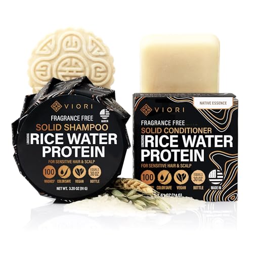 Viori Native Essence Shampoo and Conditioner Bar Set