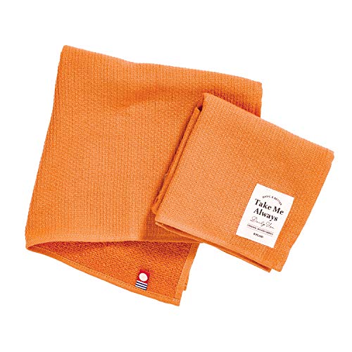 B-PLAID タオルハンカチ TakeMe 今治タオル 2枚セット 日本製 【選べる12色】 約34×34cm 速乾 瞬間吸水 毛羽レス 綿100% メンズ レディース オレンジ B-PLAID タオルハンカチ TakeMe 今治タオル 2枚セット 日本製 【選べる12色】 約34×34cm 速乾 瞬間吸水 毛羽レス 綿100% メンズ レディース オレンジ