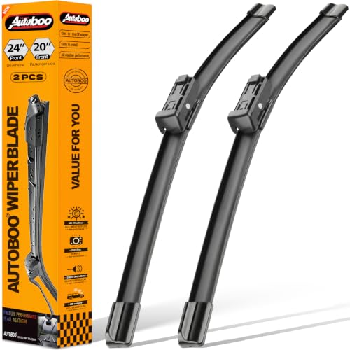 Image of OEM Windshield Wiper Blade Replacement for Toyota Tacoma 2024-2025 | Fits Tacoma 2024-2025, 24 inch +20 inch, 2-pack, OEM quality, all-season performance, easy install