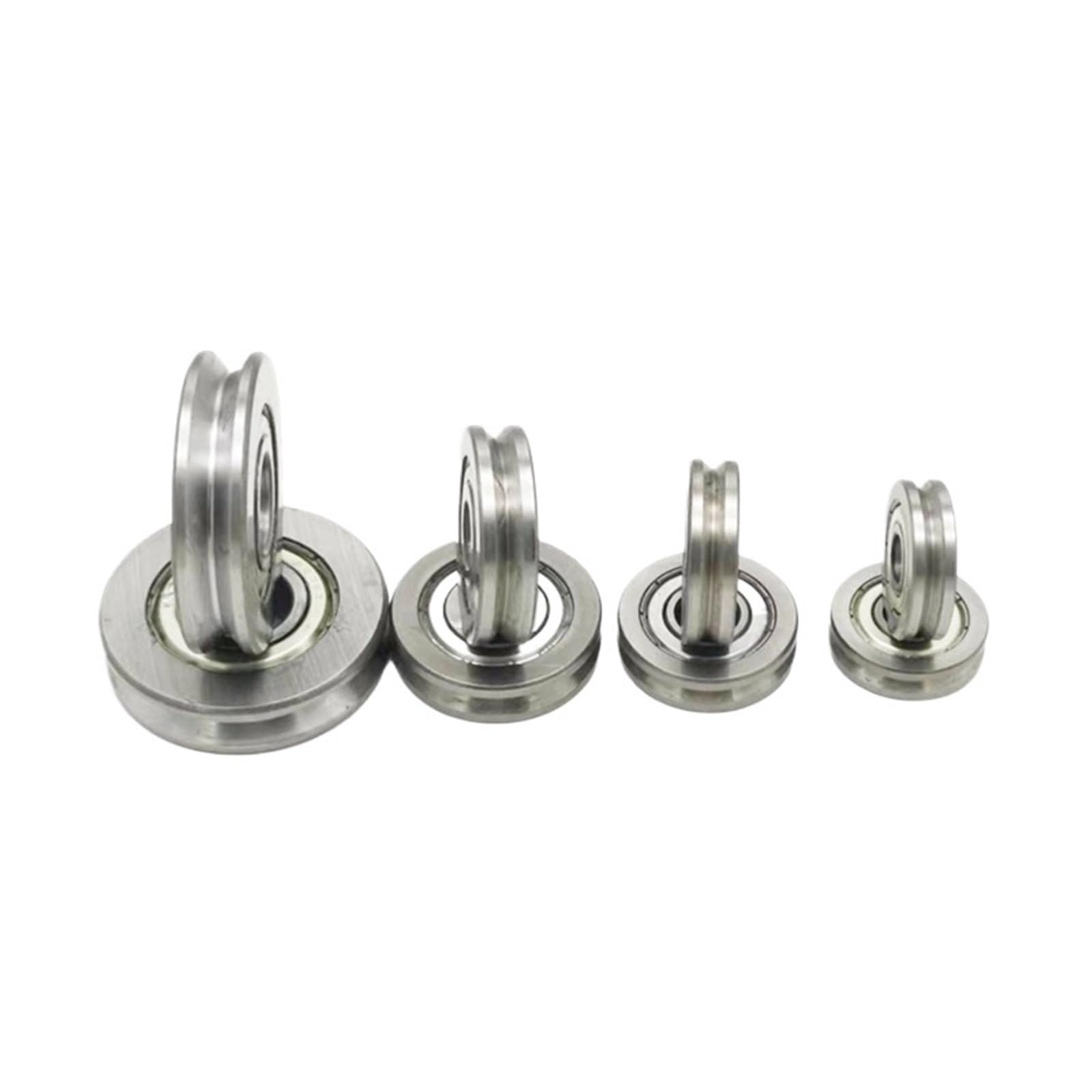 Cuscinetto scanalato a V 4 pezzi 623 624 625 Cuscinetto scanalato anello esterno 626 627 628 629U Puleggia raddrizzata tipo V(V626-2.5-1)