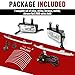 HECASA Pair Fog Lights Compatible with 2015-2018 Chevy Chevrolet Tahoe Suburban Halogen Replacement for GM2593160 GM259216 GM2592311 GM2593311 Front Bumper Driving Fog Lamp Clear Lens LH & RH