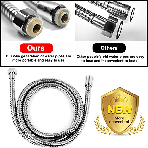 High Pressure Filter Shower Head With Replacement Hose And Bracket, 3 Mode Function Spray, Water Saving Shower For Best Shower Experience, Rain Handheld Showerhead For Dry Hair & Skin #TOP5