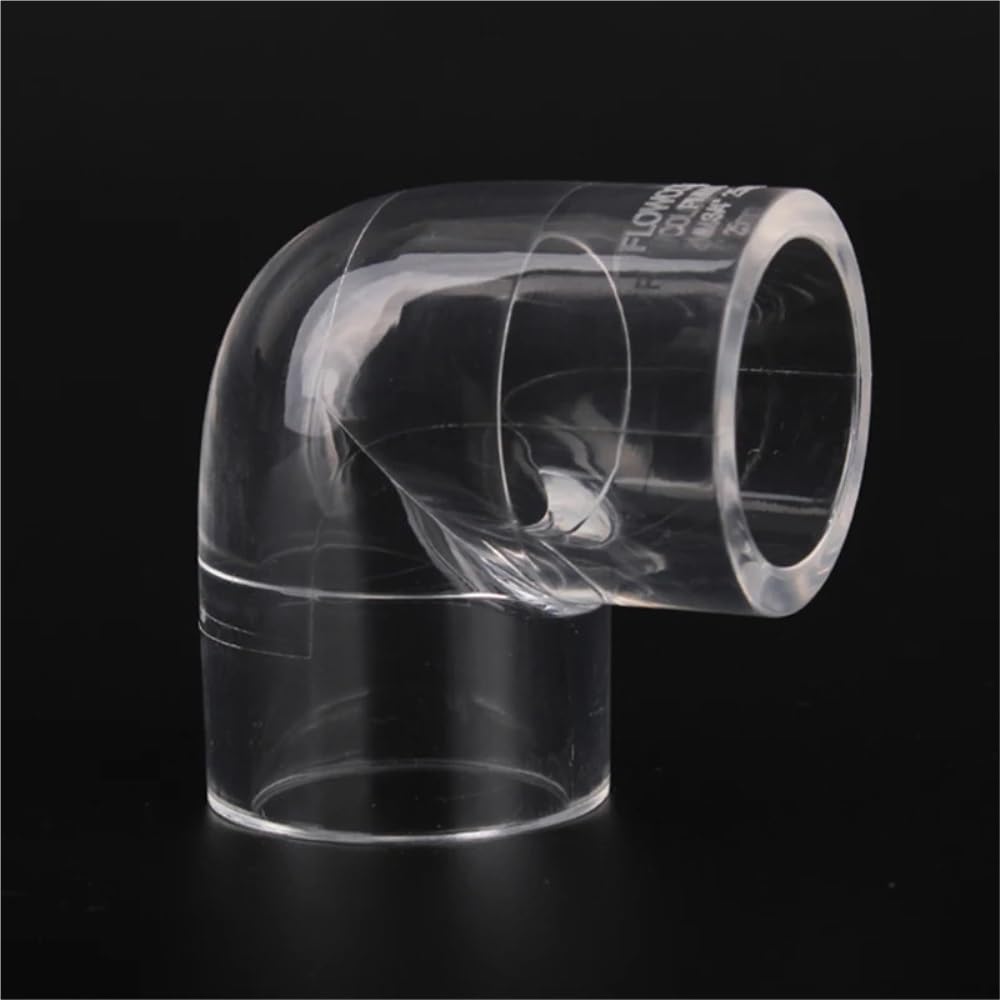 5 pezzi connettori for tubi dell'acqua for acquario, giardino, raccordi for trasparenti, gomito a 90° in acrilico, tubo trasparente(20mm)