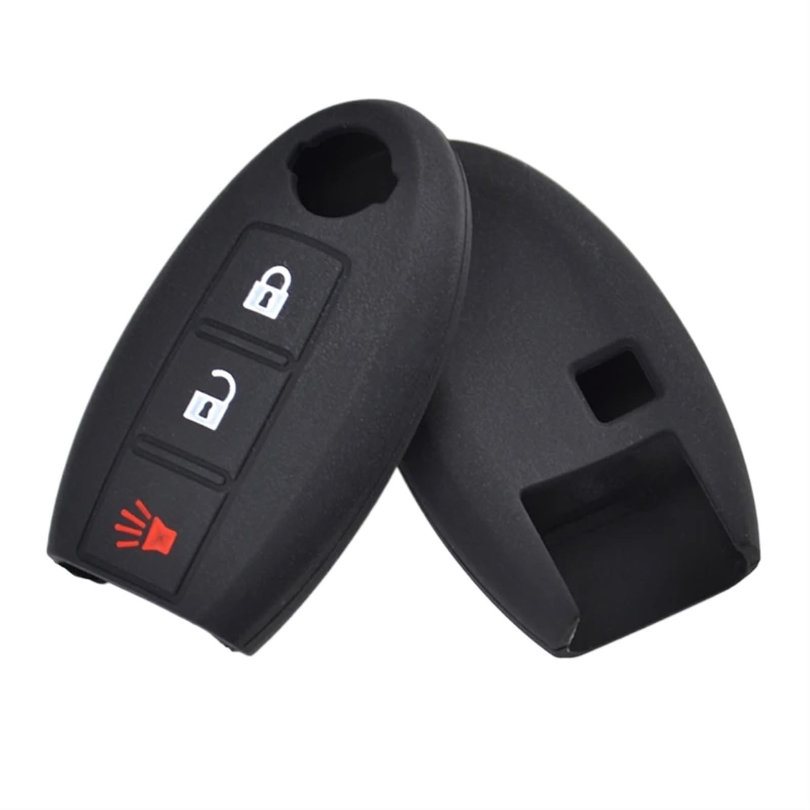 For X-Trail For Cube For Micra For Qashqai For Tiida For Cube For Quest 3 Button Silicone Car Remote Key Shell Cover