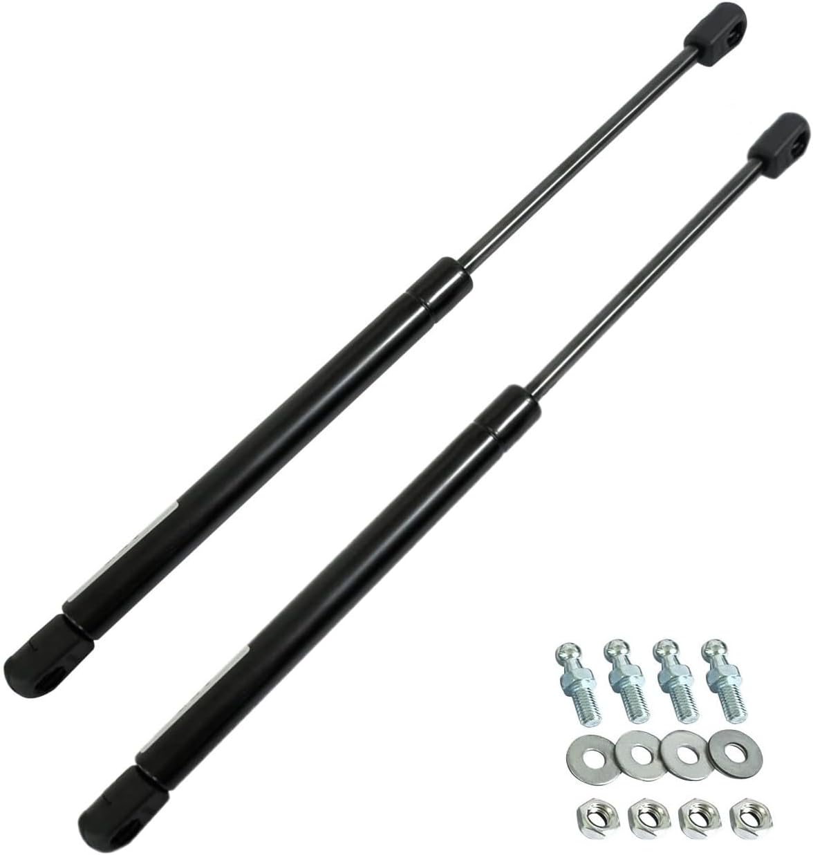 YSIL 20 Inch 100Lb Gas Struts Shock Lift Supports Gas Prop Spring Struts for Cars Pickup Truck Cap Camper Shell Rear Window RV Door Strut Leer Topper Canopy Toolbox Cabinet Floor Hatch Pack of 2