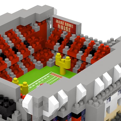 Image of FOCO NFL Unisex-Adult NFL Team Construction Blocks 3D Mini BRXLZ Stadium