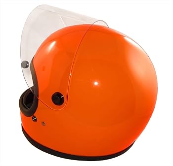 Amazon.co.jp: ZK-540 フルフェイスヘルメット（オレンジ）はずせる