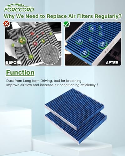 Image of 2-Pack Cabin Air Filters for Hyundai /Kia Captiva sport equinox Terrain Vue
