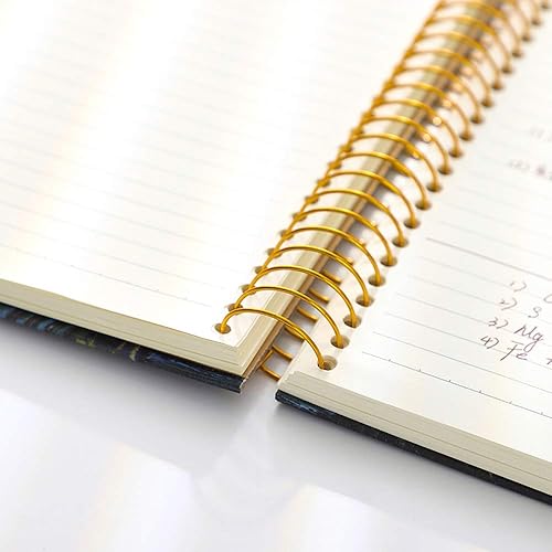 Miniatura 3 de Cuaderno de espiral B5 de 10.6 x 7.3 pulgadas, 300 páginas, cuaderno de espiral con rayas universitarias, cuaderno Van Gogh de tapa dura, cuadernos