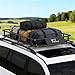 64 x 39 x 6 Inch Roof Rack Basket, Heavy Duty 300LB Car Roof Rack Universal Cargo Carrier Rooftop Cargo Basket Steel Luggage Holder for SUV, Truck & Pickup