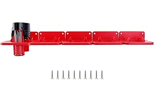 Milwaukee 5-Pack M12 Battery Holder for Wall Mount