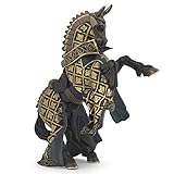Papo -Handbemalt - Figuren -Mittelalter-Fantasy -Pferd des Waffenmeisters Stier-39918-Sammelbar-Für Kinder - Geeignet für Jungen und Mädchen - Ab 3 Jahren