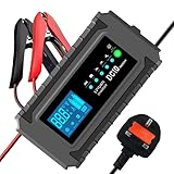 10Amp Quick Battery Charger : 12V 10-Amp and 24V 5-Amp 7-stage quick battery charger, charging speed is much faster than 8-Amp or 5-Amp automatic chargers. Charge or repair all 12V and 24V lead-acid automotive, marine and deep-cycle batteries includi...