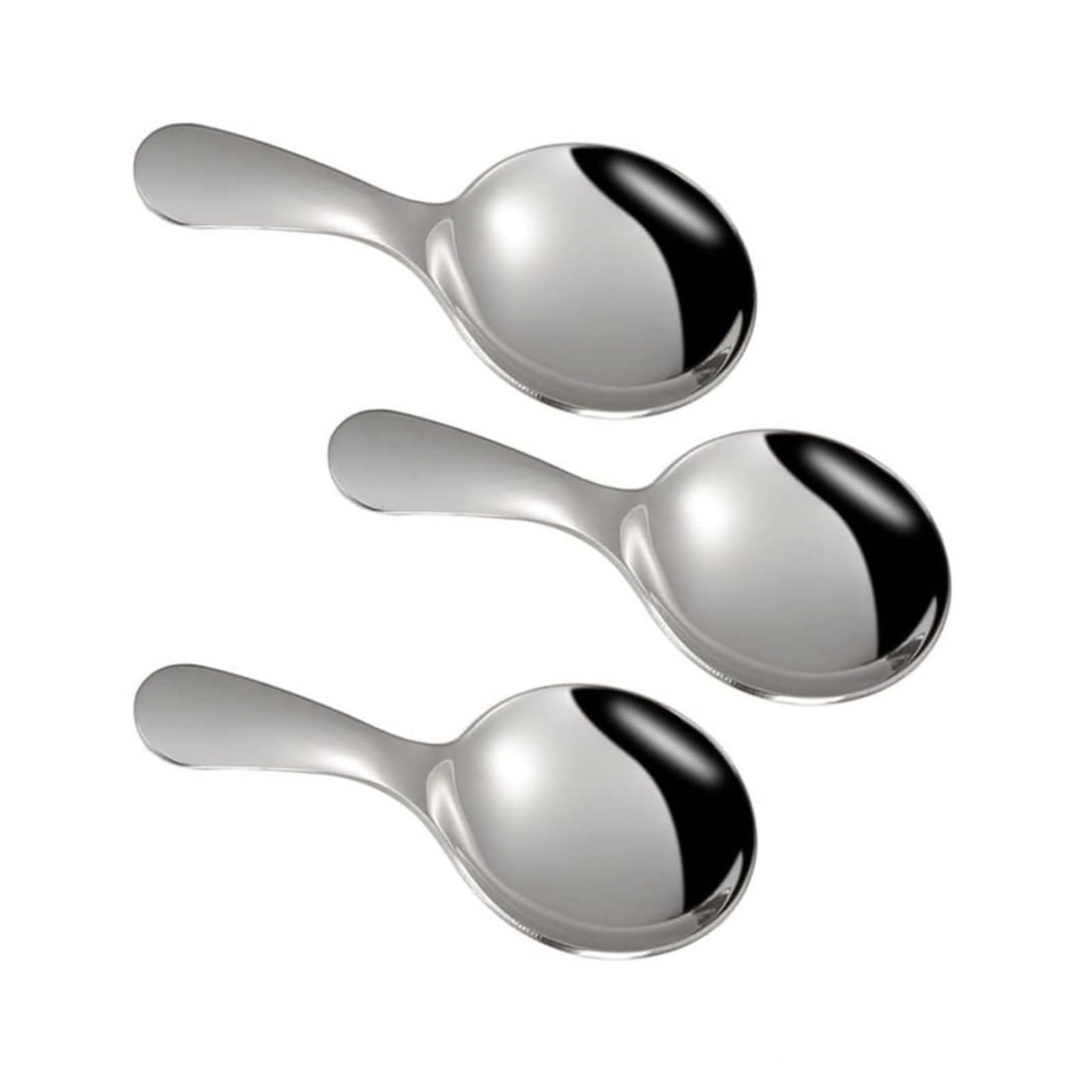 Cucchiaino da caffè in acciaio inossidabile gelato Dessert oro argento Scoop stoviglie da cucina Set di posate Mini Cute Cat Claw Snack Scoop