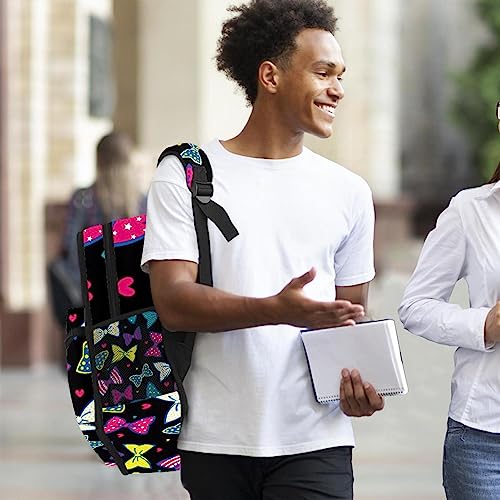 Sac à dos filles multicolore 35cm avec bretelles réglables - 6