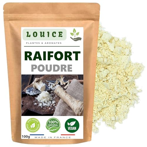 Rábano picante en polvo 100 g - Sabor intenso y picante, ideal para salsas, adobos y platos - 100% natural, sin aditivos