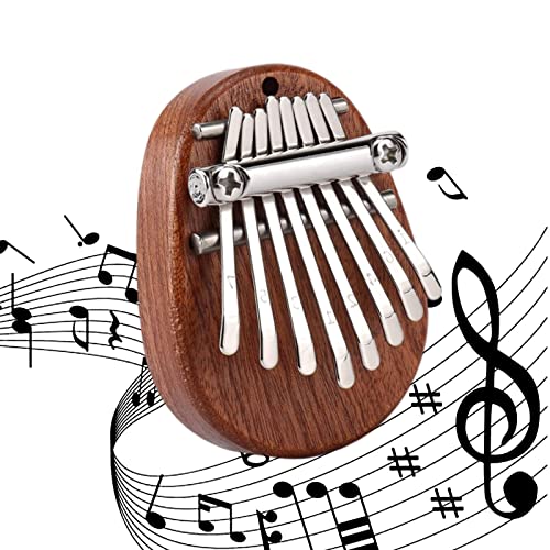 Mini Kalimba 8 touches, piano à pouce pour débutant, Kalimba instrument, Kalimba enfants avec lanière de transport… - Les Beatles, Paul McCartney, John Lennon, RIngo Starr, George Harrison Mini Kalimba 8 touches, piano à pouce pour débutant, Kalimba instrument, Kalimba enfants avec lanière de transport…
