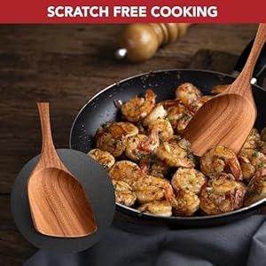 Luxuryteakwoodutensilsetelegant6piececookingensembleincludingspoonsserverscraperspatulaexpertlycraftedforculinaryexcellence Urban Country Home Decor Luxury teak wood utensil set elegant 6 piece cooking ensemble including spoons server scraper spatula expertly crafted for culinary excellence urban country home decor
