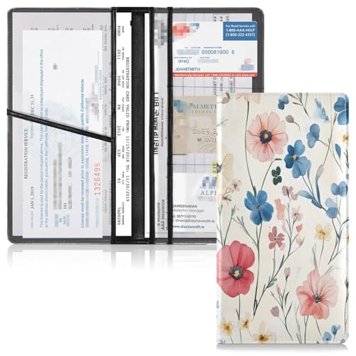 Organizador para auto de cuero slim miniatura 2