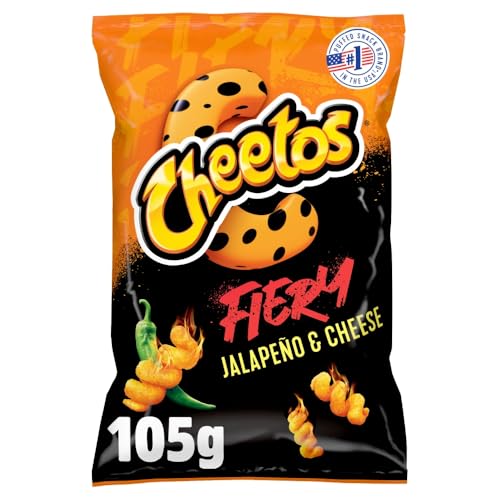 Cheetos Fiery Jalapeno & Cheese Sharing Crisps 105 g