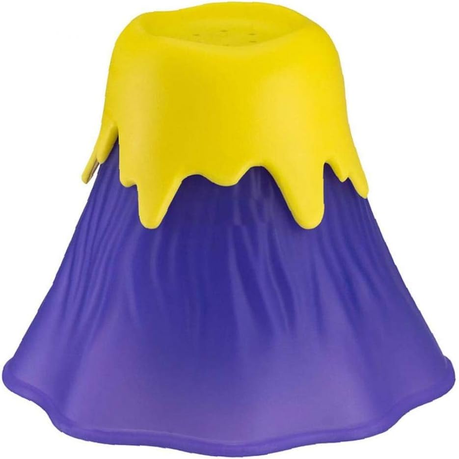 fedsjuihyg Microondas Limpiador De Hornos Microondas Limpiador De Vapor Volcán En Erupción De Agua Vinagre De Cocina De La Limpieza para El Hogar Gadget Oficina Púrpura Gadgets De Cocina Y Accesorios