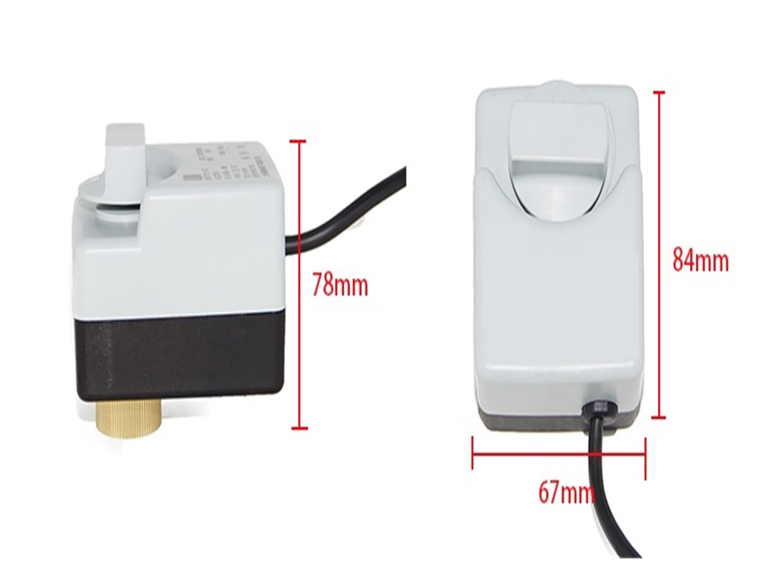 Válvula de bola eléctrica DN15 DN20 DN25 DN40 Actuador de válvula de bola eléctrica manual Tres cables Dos controles Dos vías Tres vías Rosca interna 3 vías Piezas de válvulas de apertura y cierre de