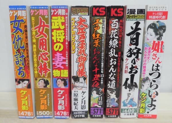 Amazon.co.jp: ケン月影 コンビニコミック 8冊 姐さんはつらいよ 首