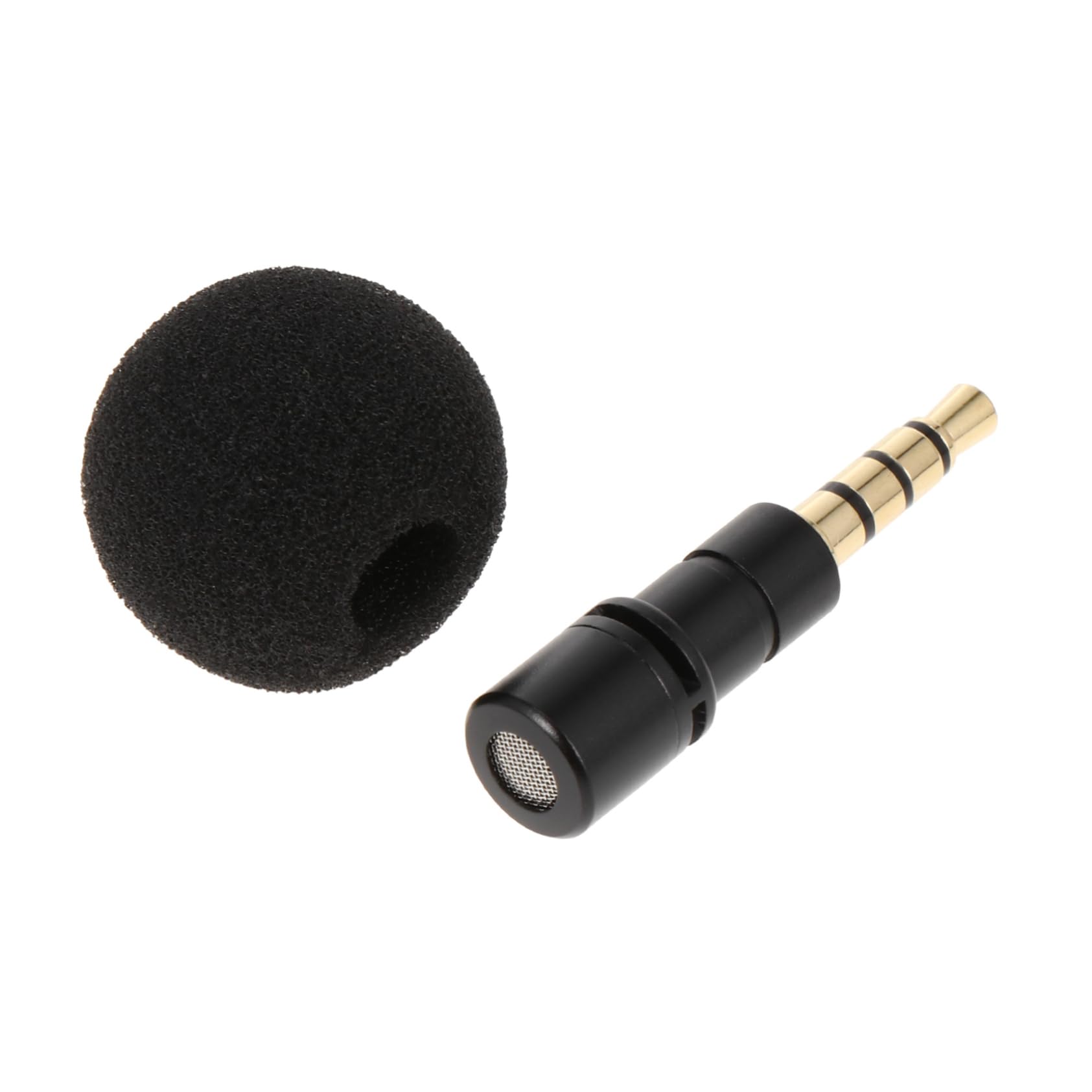 Levemolo Mini Voice Recording Microphone Durable Lightweight Connector for Computer Tablet for Video Recording Music Chatting Professional Mini Microphone