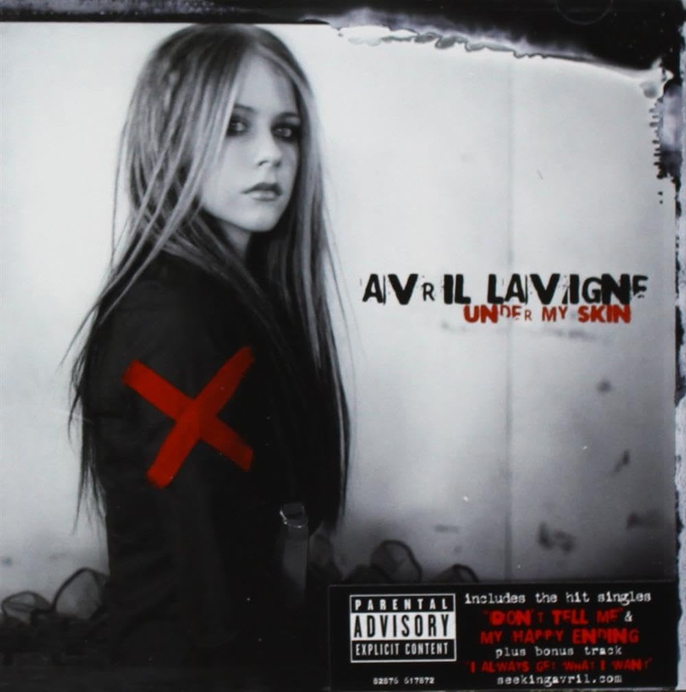 Avril Lavigne Under My Skin CD UK Arista 2004 featuring bonus track i always get