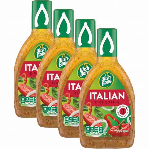 Wish-Bone Salad Dressing, Italian, 24 oz (Pack of 4)