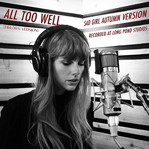 ＊レア商品値下げ中　テイラースウィフト　マフラー　All Too Well All Too Well (Taylor's Version) ‑ 曲・歌詞：テイラー