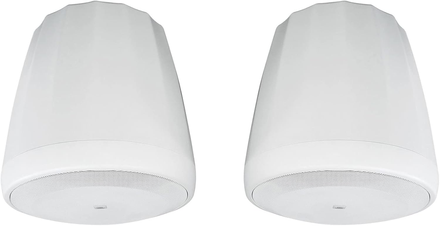 JBL Professional C60PS/T-WH Hanging Pendant Subwoofer with Passive Crossover, White, Sold as Pair