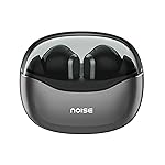 Noise Newly Launched Buds VS601 in Ear Truly Wireless Earbuds with 50H of Playtime, Transparent Case Lid, Quad Mic ENC, Dual Device Pairing, 10Mm Driver, BT V5.3 (Graphite Black)