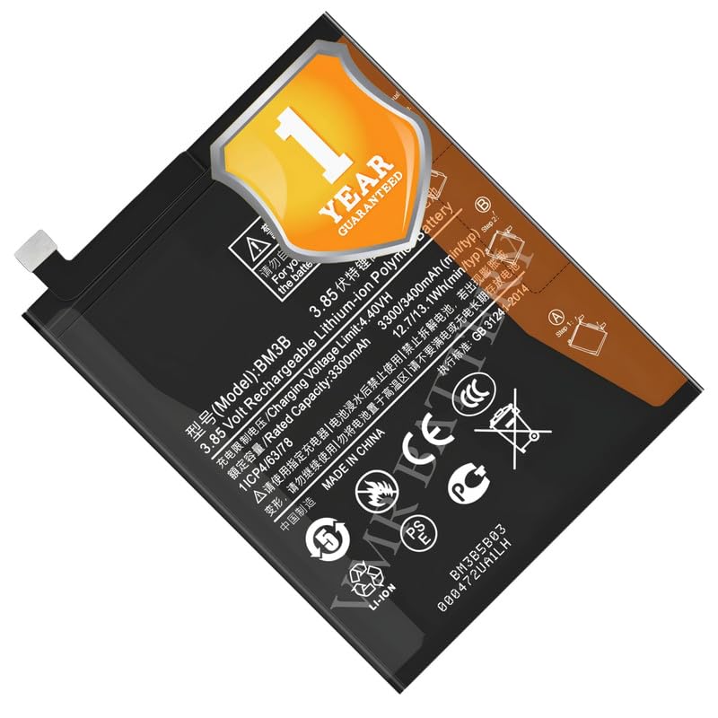 Image of Original BM3B Battery Compatible for Mi Mix 2 (MDE5) | Mix 2S (M1803D5XA) - (3400mAh) - 1 Year Warranty K7