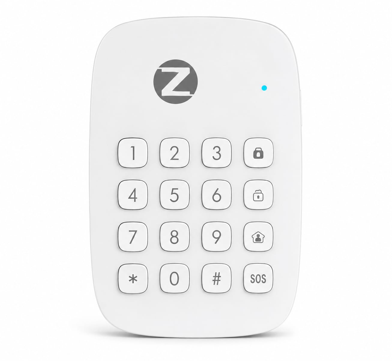 Clavier sans Fil ZigBee Daewoo WKE502Z – Lecteur RFID Intégré – Compatible Centrale Elite PA501Z – Armer Désarmer Code PIN ou Badge – App Daewoo Home Connect
