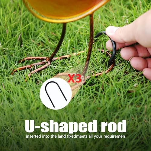 Bird-Garden-Decor-for-Outside-Glass-Metal-Yard-Art-Decorations-Outdoor-Decor-for-Patio-Backyard-Gift-for-Women-Grandma-Mom3-Pack Bird Garden Decor for Outside Glass Metal Yard Art Decorations Outdoor Decor for Patio Backyard Gift for Women Grandma Mom3 Pack