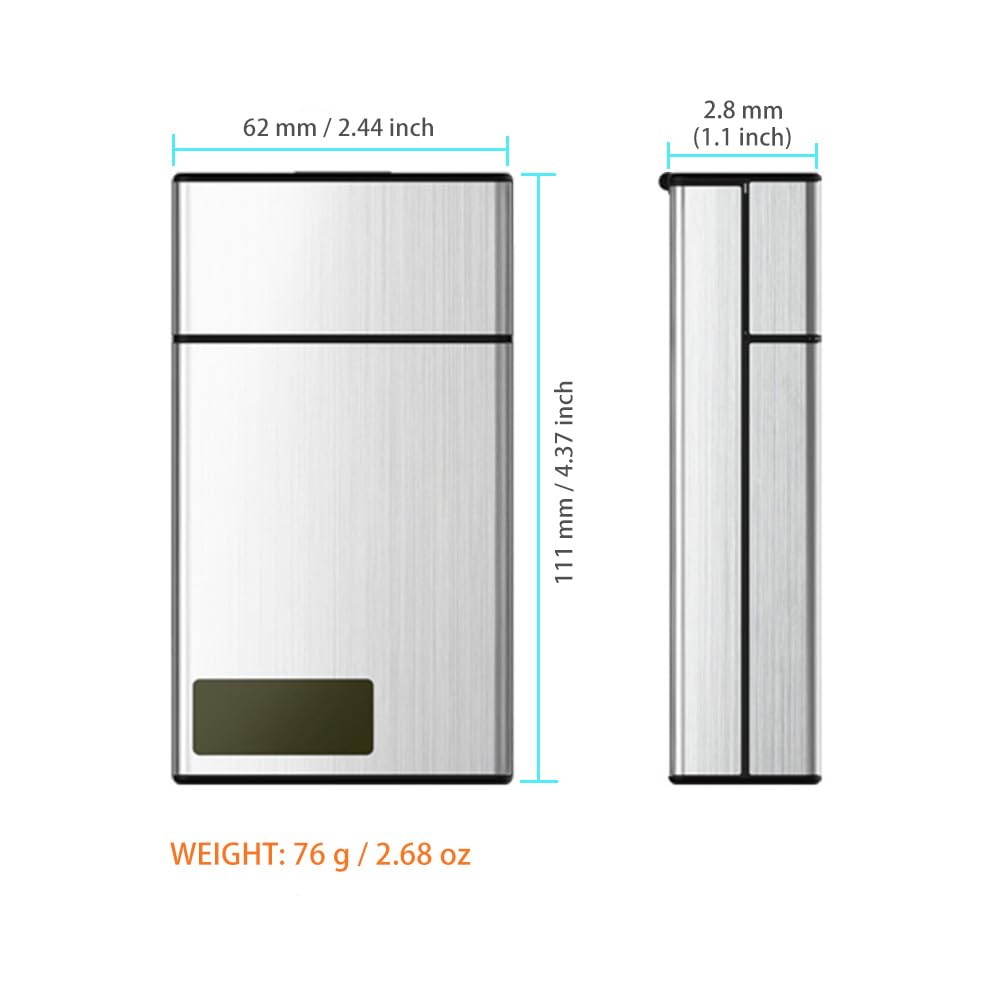 Timed Lock Box Time Locking Small Container with 999 Hours LCD Display Portable Locking Box with Timer Lock for Storage Break Bad Habits Credit card, Cash, Key,Medication - Image 2