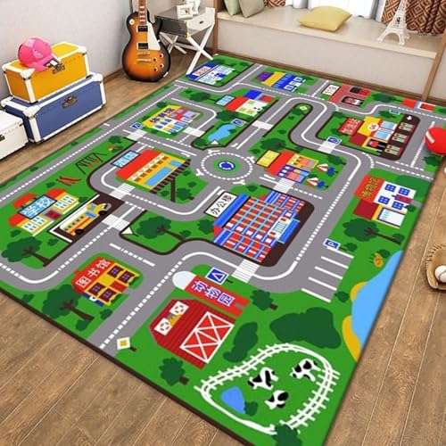 Tapis de jeu sensoriel pour bébé compact et lavable pour simplifier l'éveil à la maison