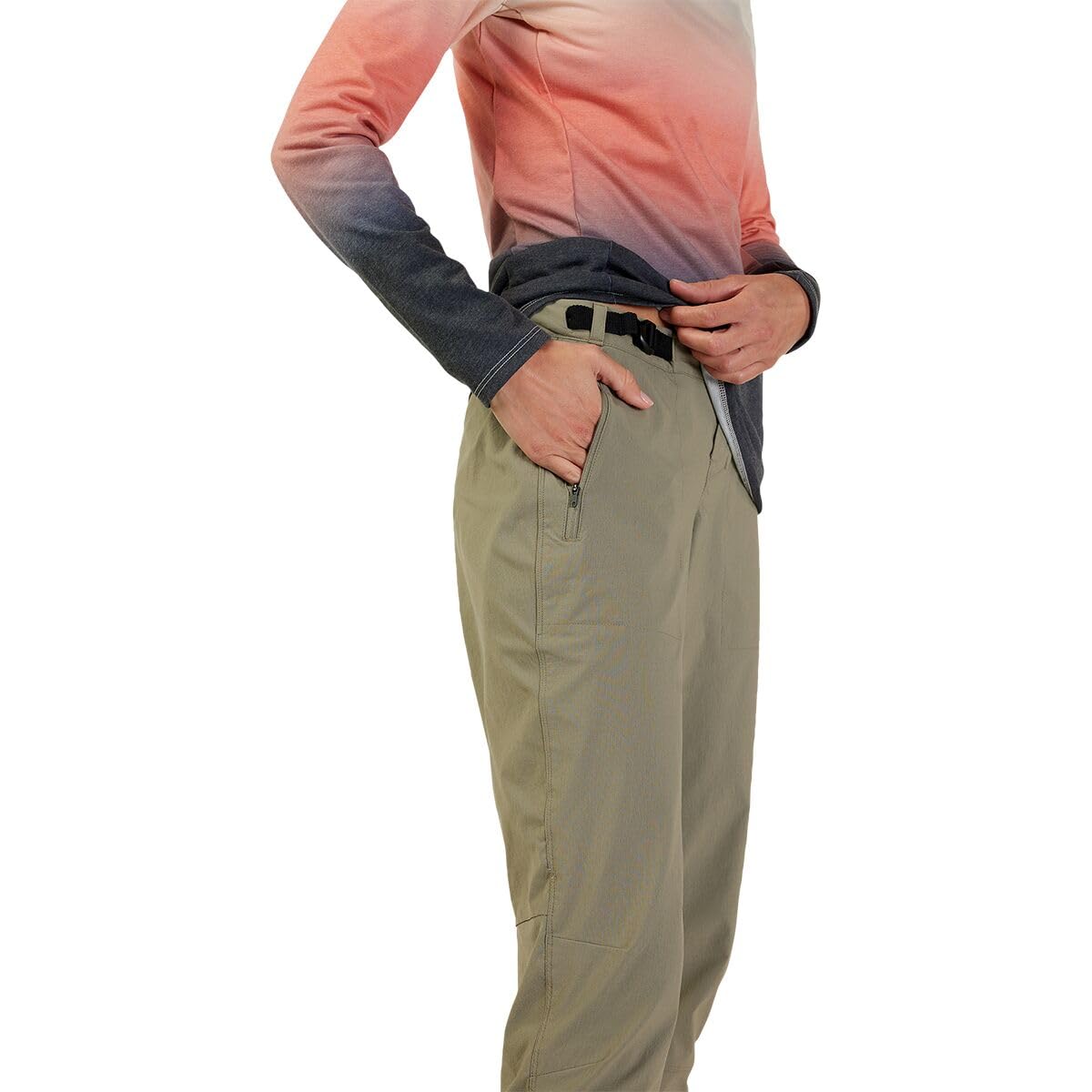 Fox Pantaloni Lunghi da Donna Ranger Lunar MTB, Adobe, Uomo