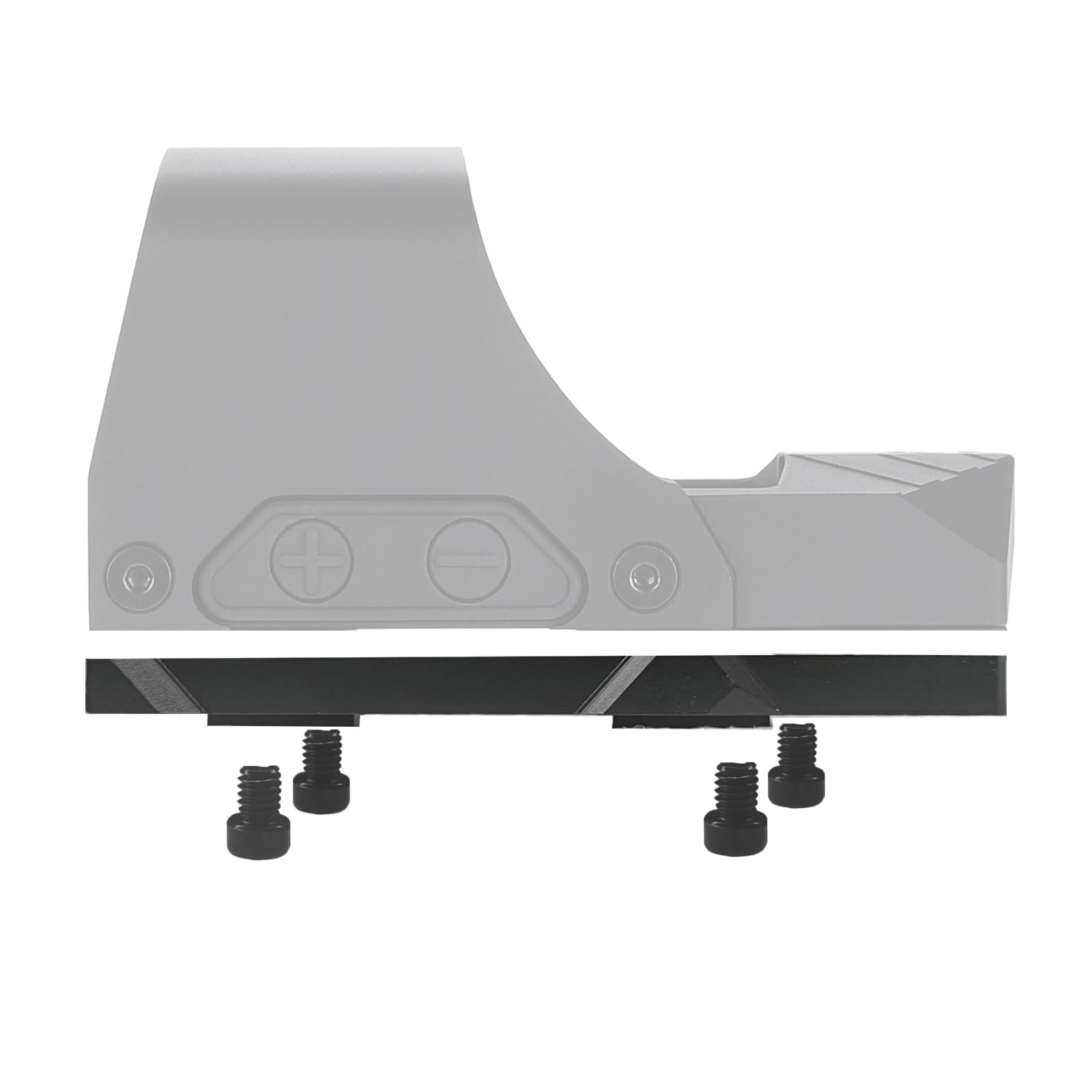 ohhunt Red Dot Adapter Lower 1/3 Co-Witness Spacer Compatible with Holosun 510C