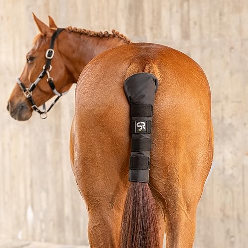 Kerbl Schweifschoner Synthesekautschuk - Pferdeschutz Mit Klettverschluss