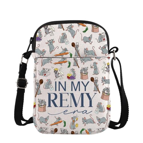 TSOTMO Chef Merch Crossbody Bag Cartoon Movie Gift for Mouse Fans WDW Trip Messenger Bag