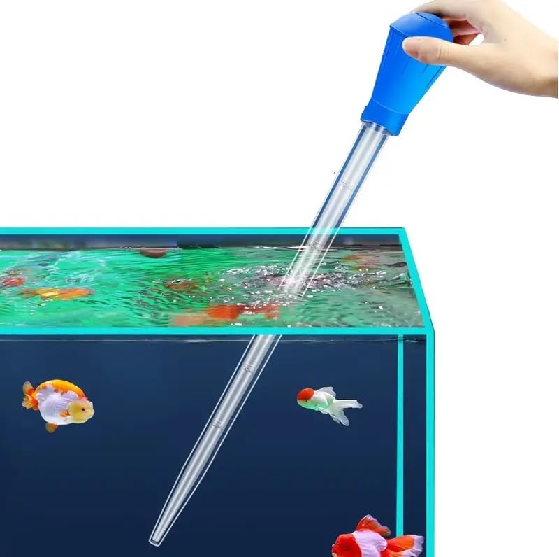 VAYINATO® 60ml Aquarium Manual Water Changer, Dropper, Waste Remover, and Gravel Cleaning Straw (Blue) by Petzlifeworld (B0CHVVHR2L) Amazon Price History, Amazon Price Tracker