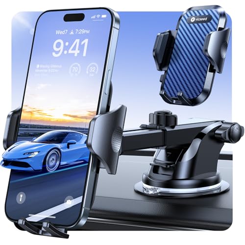Image of VICSEED Upgraded [Racing-Grade Steady] Phone Holders for Your Car Dark Blue