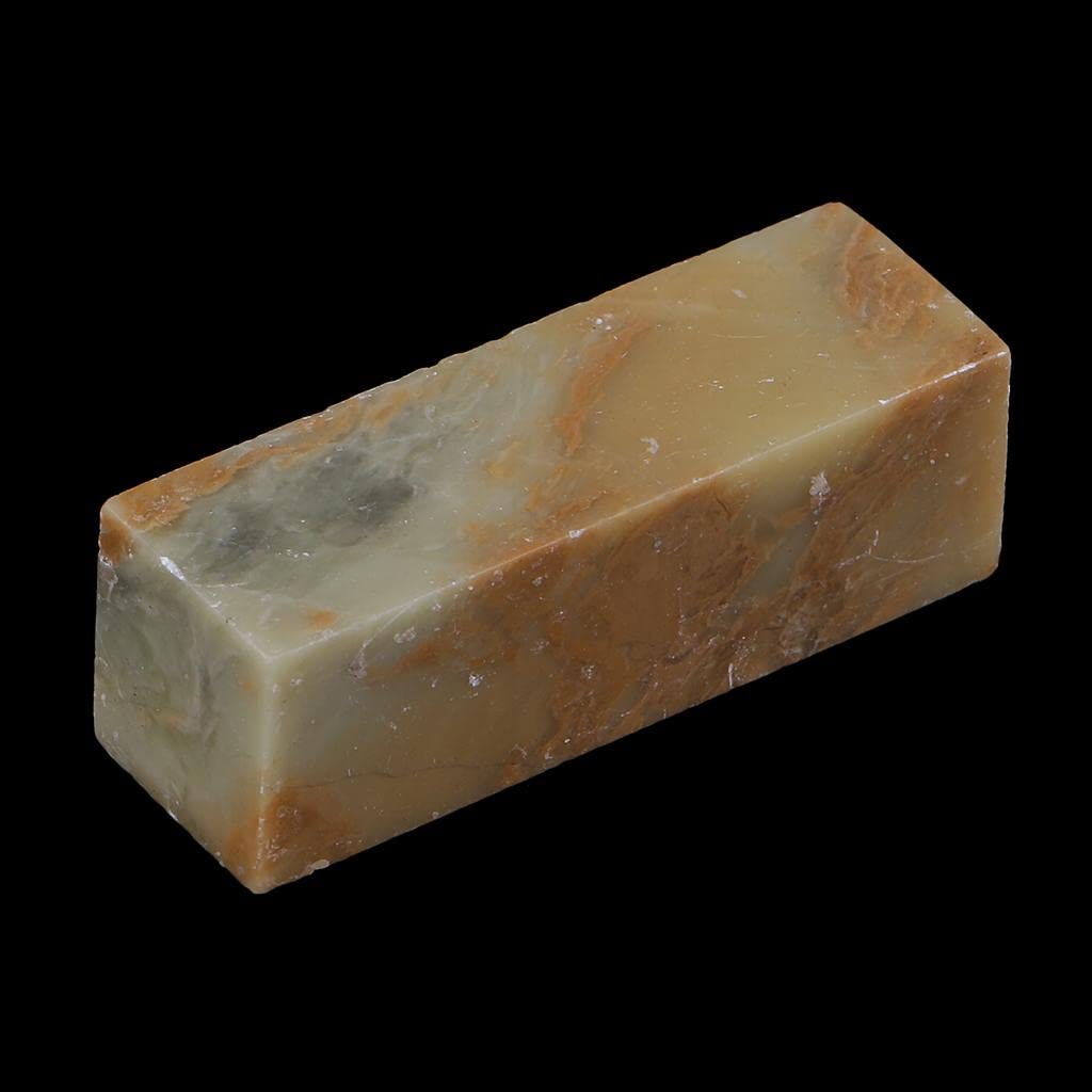 CALANDIS® DIY Handmade Chinese Stone Chop Stamp Material Seals Stone Ornaments Decor