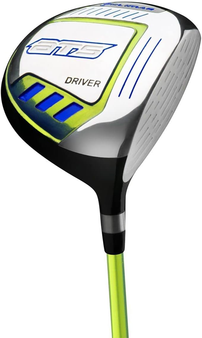 orlimar ats junior boys' lime/blue series individual golf clubs (ages 3-5) left hand driver