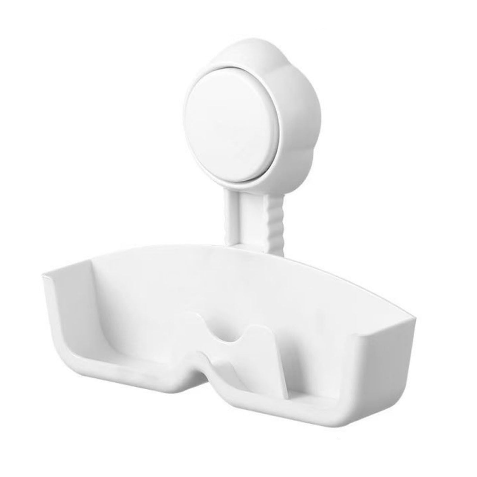 hogtnd Plastic Suction Cup Glasses Stand Holds Glasses Safe on Glass Surfaces, Suitable for Various Household Styles Glasses Organiser with Strong Suction Power
